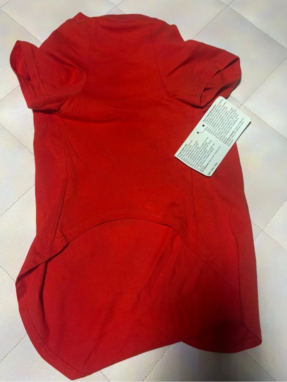 Adorable Red Dog Tee - 